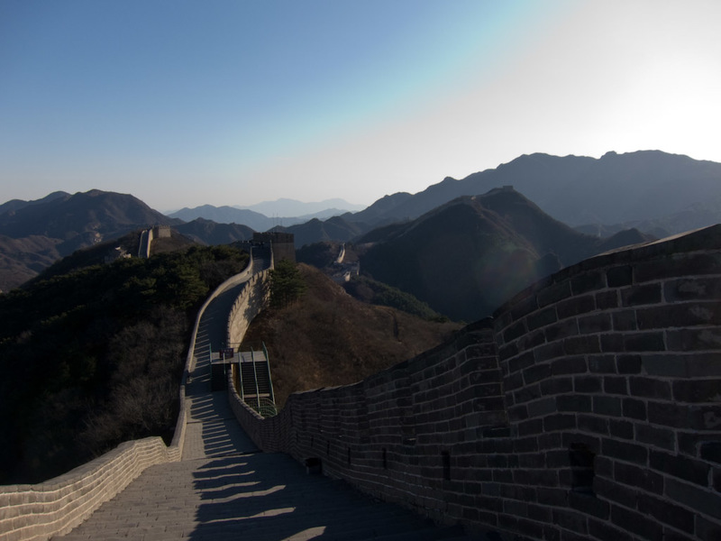 China-Badaling-Great Wall - Like I said, I have the wall to myself.
