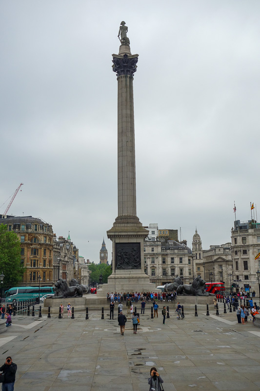 London / Germany / Austria - Work & Holiday - May and June 2016 - This is lord Trafalgar, who with the help of the spaniards succesfully led the crusades to victory over the French in what is now Canada before return