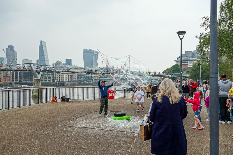 London / Germany / Austria - Work & Holiday - May and June 2016 - I risked going to jail by photographing other peoples children hanging out with scary bubble man.