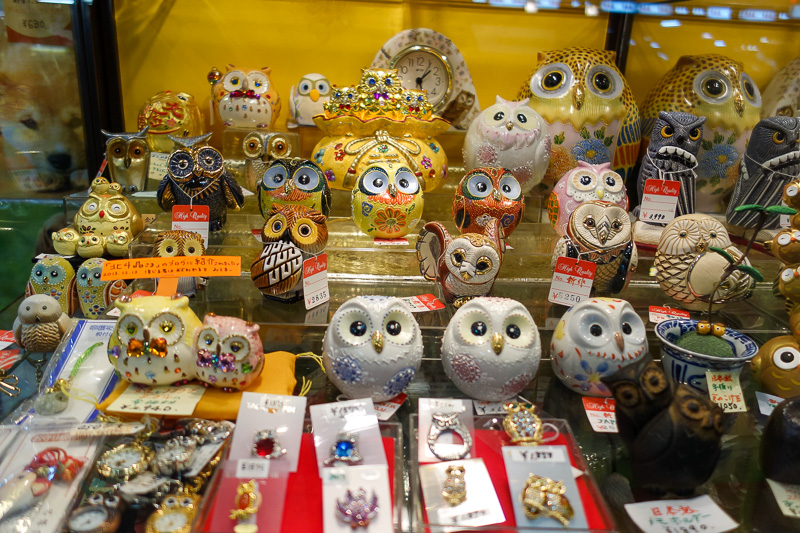 Hong Kong - Japan - Taiwan - March 2014 - Owls are so last season.