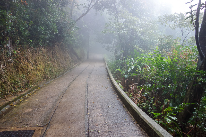 Hong Kong-The Peak-Fog - Superfog