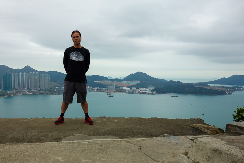 Hong Kong - Japan - Taiwan - March 2014 - Its me, again at risk of stepping backwards off a cliff.
