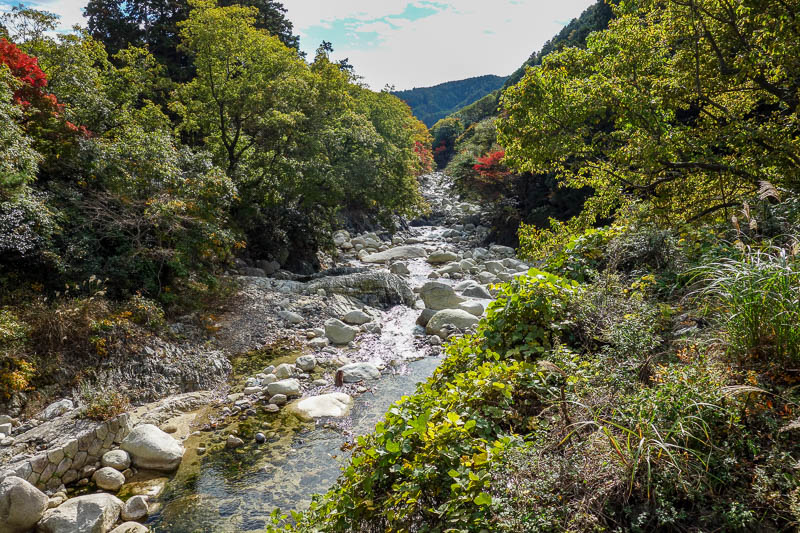 Japan-Nagoya-Mount Gozaisho-Hiking - The river was very nice to make the boring walk up the road interesting.