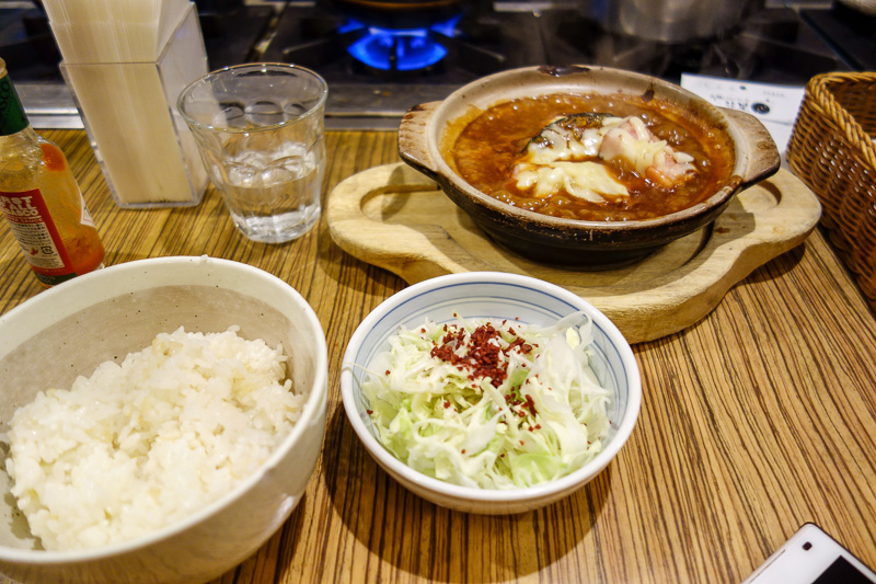 Visiting 9 cities in Japan - Oct and Nov 2016 - The picture doesnt do the meal justice, it was very nice, but probably very bad for healthy. It is not curry so much as soup, but it has hamburger, sp