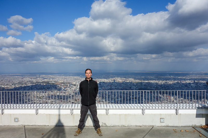 Visiting 9 cities in Japan - Oct and Nov 2016 - This one turned out better. Patented stance ACTIVATE.