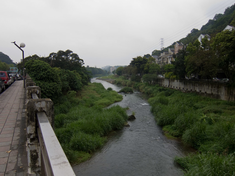 Japan and Taiwan March 2012 - I followed this river down. Flash floods would have to be a real problem here.
