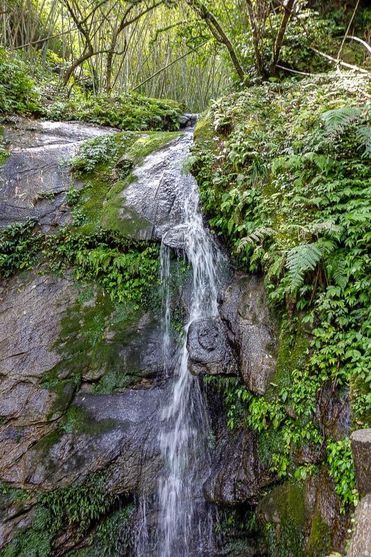 A full lap of Taiwan in March 2017 - The very start of the trail is actually marked by a waterfall.