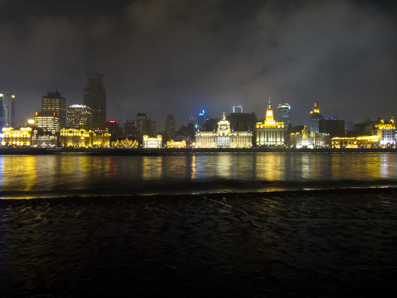 China-Shanghai-Pudong-Beef-Neon - More Bund....also, Photo number 100!