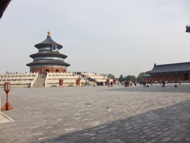 China-Beijing-Temple of Heaven - The main temple.