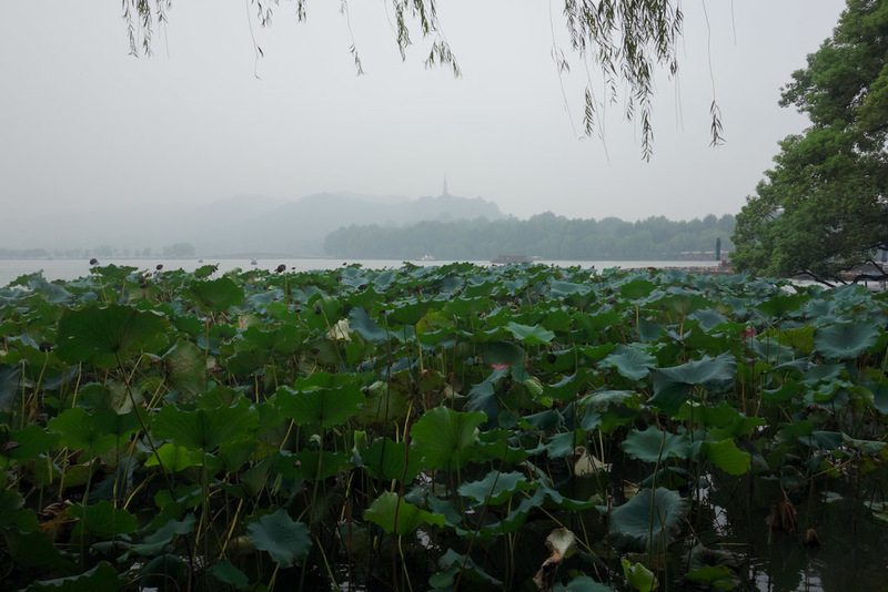 China-Hangzhou-West Lake-Fog - There are certain places you are encouraged to appreciate the view, all with poetic names like 'the autumn moon descends slowly through the everlastin