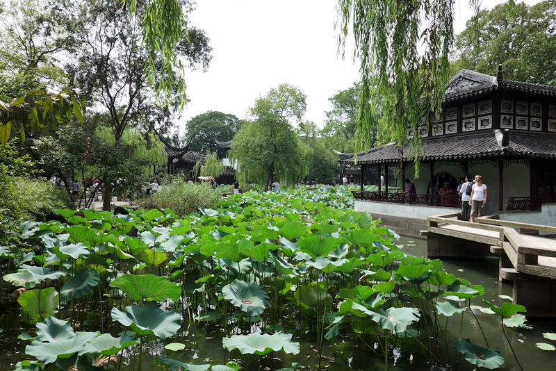China-Suzhou-Garden-Architecture - I am not sure what the creator of this garden was humbly administering, but he must have been getting some additional funds. Is this the garden that f