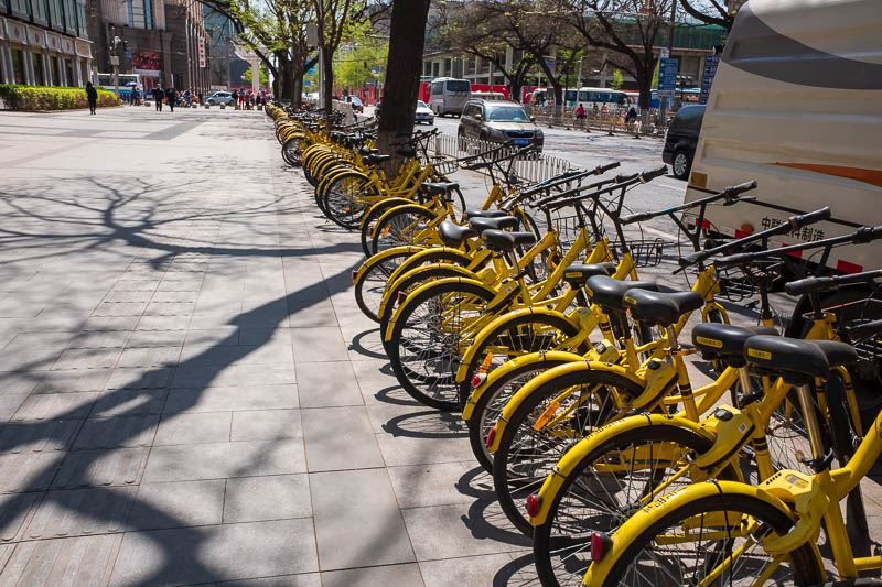 China-Beijing-Wangfujing-Sunshine - If you live in Australia you are familiar with obikes and their competitors, if you live in the rest of the world you have seen the news stories about