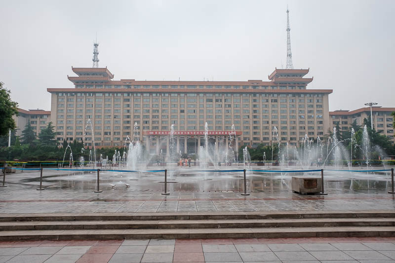 The great loop of China - April 2018 - The modestly sized local government office. I presume they have more money than they know what to do with.