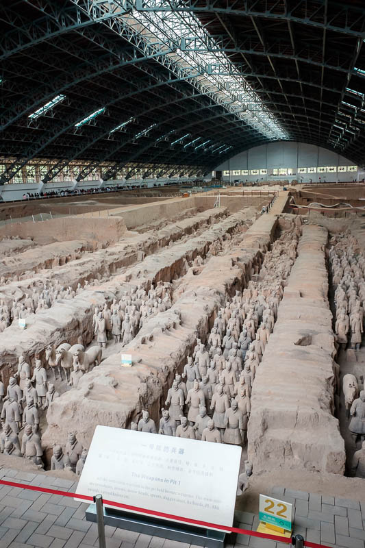 China-Xian-Terracotta Army - Last one! I hope you got to see enough of one of the most photographed tourist attractions in the world.