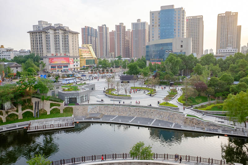 The great loop of China - April 2018 - Everywhere you look in Xian, its nice!