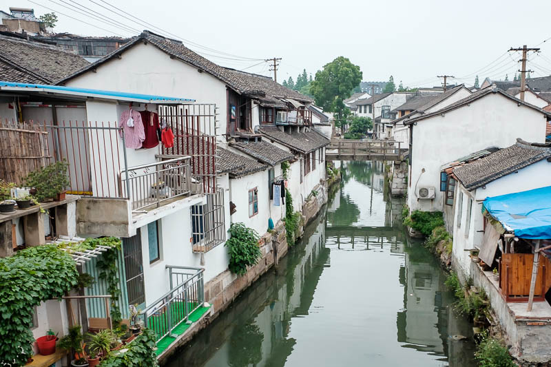 The great loop of China - April 2018 - Last photo of water town, I would imagine it would be much nicer on a sunny day.