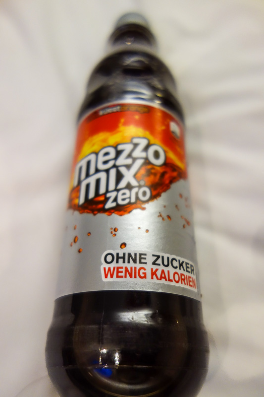 Germany-Munich-Rain - Look what I found. A diet drink I have never before heard of. Its basically jaffa flavoured. Dear mezzo mix zero people, please come to Australia.