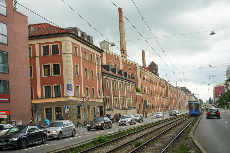 London / Germany / Austria - Work & Holiday - May and June 2016 - Brewhouse number one seems to be in an industrial area of sorts. I dont know if they still make anything here, if its old or new buildings.