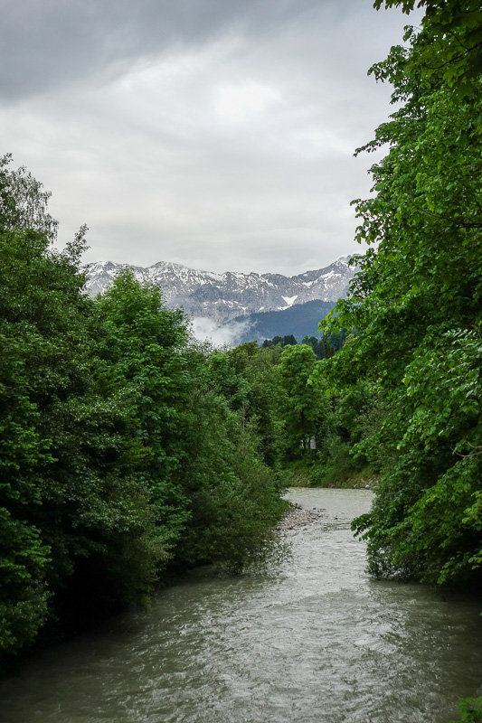 London / Germany / Austria - Work & Holiday - May and June 2016 - I follow this stream about half way up the mountain, it appears to be a raging torrent here, however the gorge cave thing was open today. I might bypa