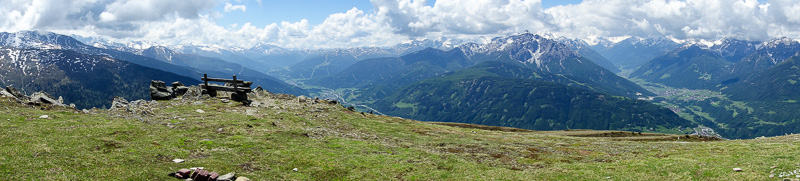 Austria-Innsbruck-Hiking-Patscherkofel - The back side of the mountain.
