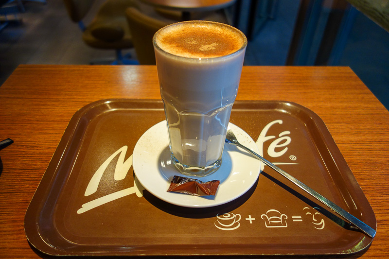 Austria-Innsbruck-Casino - I am not ashamed to say I went to the train station specifically to get a skim milk chai latte from the mccafe, which is open until midnight!