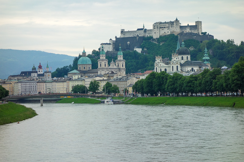 Austria-Salzburg-Mozart-Sausage - Finally, here is the castle and city photo everyone takes. Theres a sign telling you to take photo now, and so we all did.