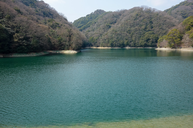 Japan-Kobe-Hiking-Garden-Takaoyama - Turns out it wasnt so ancient, theres a whole hydro / sewerage / drinking water plant up here and quite a few dams, damn it.