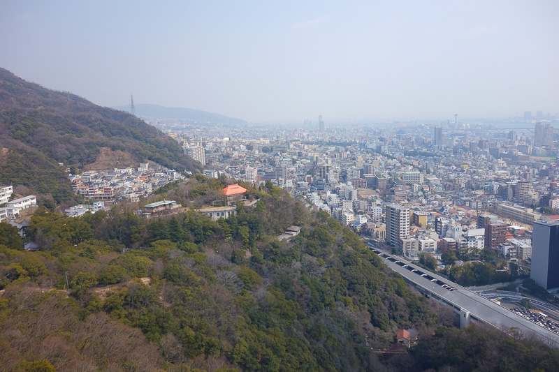 Japan-Kobe-Hiking-Garden-Takaoyama - Left view.