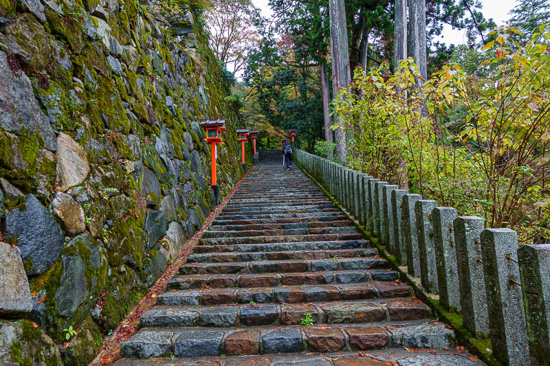 Japan-Kurama-Kibune-Hiking - Today was all staircases.