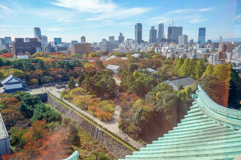 Japan 2015 - Tokyo - Nagoya - Hiroshima - Shimonoseki - Fukuoka - The view from the top was great, lots of color, very clear day.