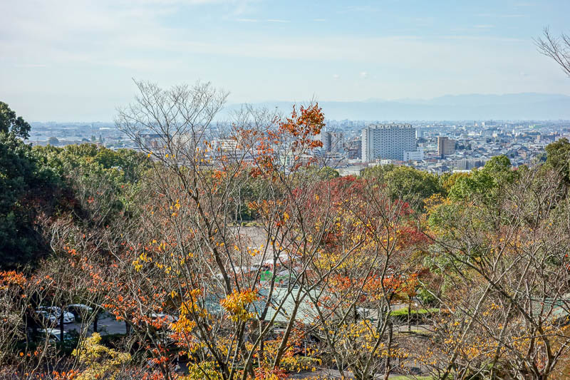 Japan-Inuyama-Castle-Monkeys - The view was pretty good though.