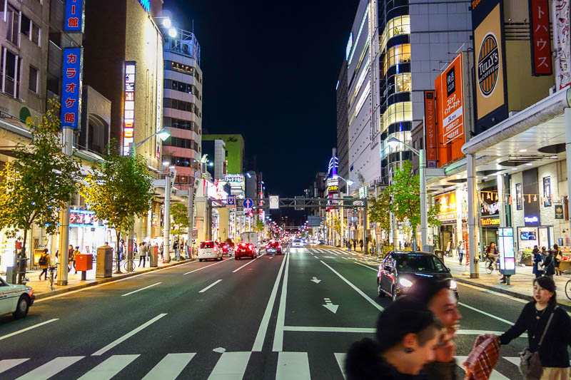 Japan-Hiroshima-Shopping Street-Food-Okonomiyaki - Too many places to eat