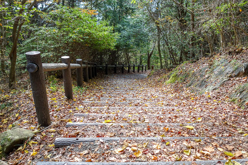 Japan 2015 - Tokyo - Nagoya - Hiroshima - Shimonoseki - Fukuoka - My overgrown unmarked path met up with this. That would be the real path then.