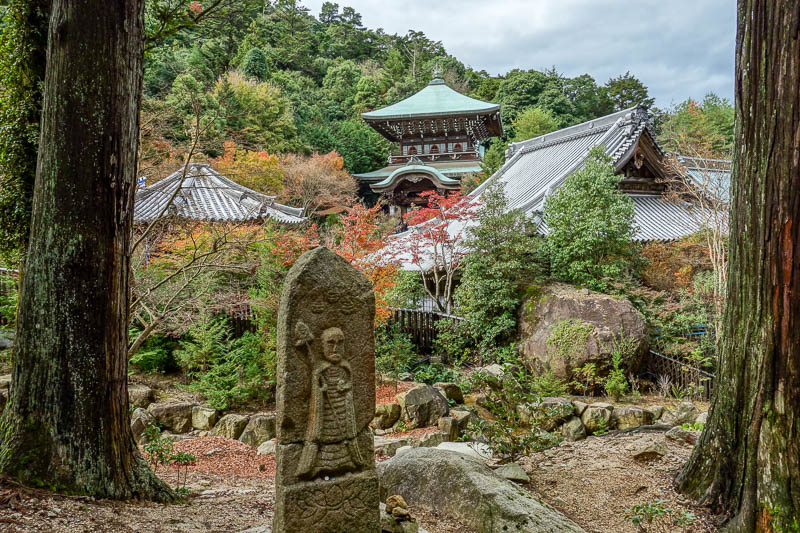 Japan-Hiroshima-Miyajima-Hiking-Mount Misen - There are still more temples to pay to look at, or climb around to photograph without paying.