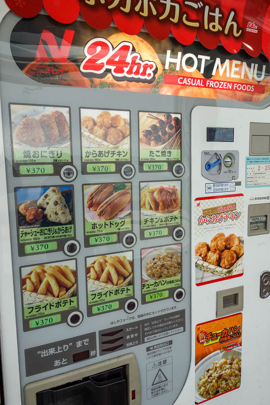 Japan-Fukuoka-Tokyo-Airport - Then I went up to the observation deck here and realised I could have got an even better bargain out of a hot food vending machine.