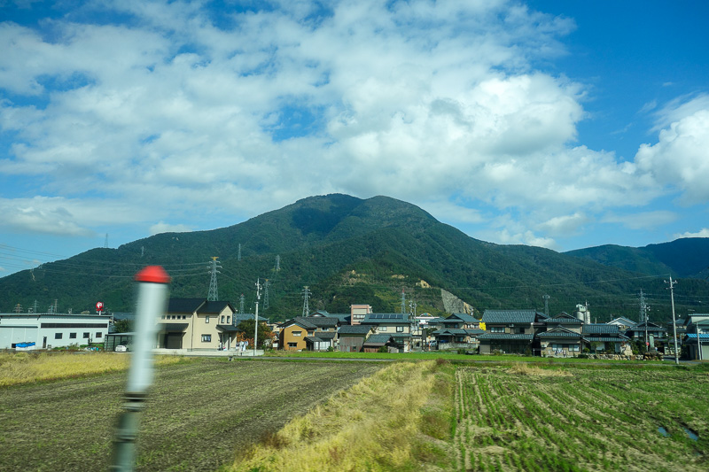 Japan-Kanazawa-Kyoto-Train - An actual view!