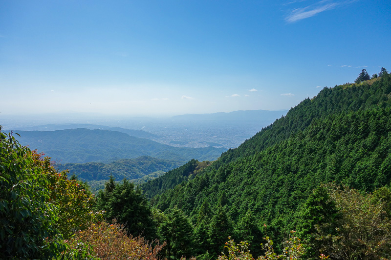 Japan-Kyoto-Hiking-Mount Hiei - And a little bit more view before I head to the real summit with no view.