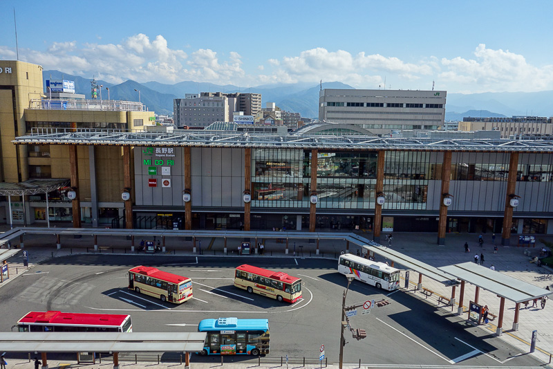 Visiting 9 cities in Japan - Oct and Nov 2016 - And it is very close to the station. Nagano seems quite small, most of the shops are part of the station complex. Now I have to work out what to do wh