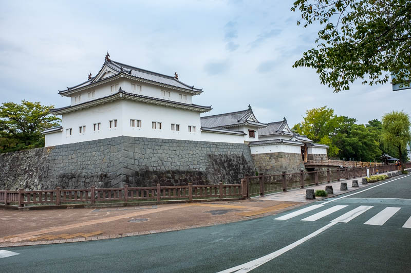 Back to Japan for even more - Oct and Nov 2017 - Sunpu castle is destroyed, for now (see below) but an original guard house with entry fee remains.