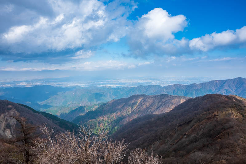 Japan-Hiking-Mount Tanzawa-Shibusawa - A bit more Tokyo. I needed zoom to make that work.