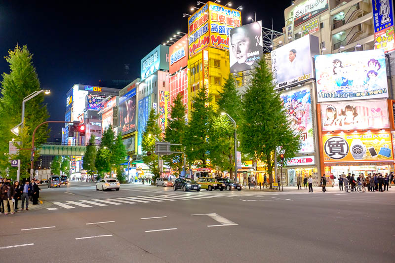 Back to Japan for even more - Oct and Nov 2017 - Akihabara 1 - have I ever been here at night before?
