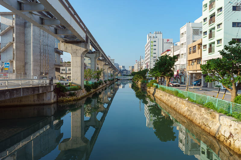 Of course I am back in Japan yet again - Oct and Nov 2018 - I like the early morning light reflecting off the open sewer. I took a similar shot here in the afternoon on another night I think.