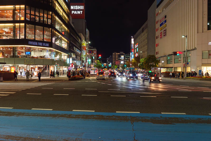 Of course I am back in Japan yet again - Oct and Nov 2018 - The main street through Tenjin, looking away from the main part. I am not making a lot of sense here.