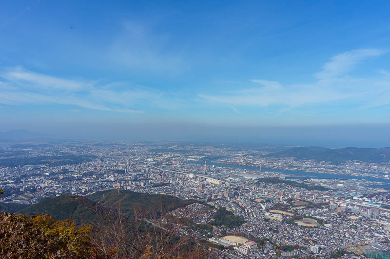 Japan-Kitakyushu-Sarakurasan-Hiking - Kitakyushu and Fukuoka basically join up to form a 100km long city.