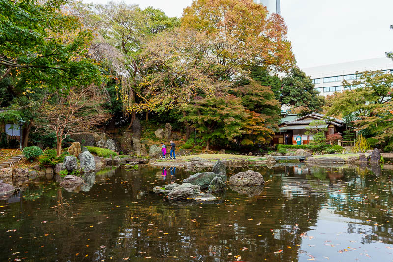 Japan-Tokyo-Yoyogi - The little garden here is kind of bland, but its free!