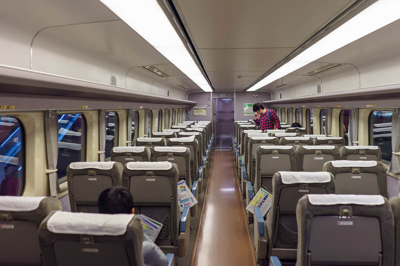 Of course I am back in Japan yet again - Oct and Nov 2018 - It is a bit strange that you can sit on a train that looks just like a current still in service train.