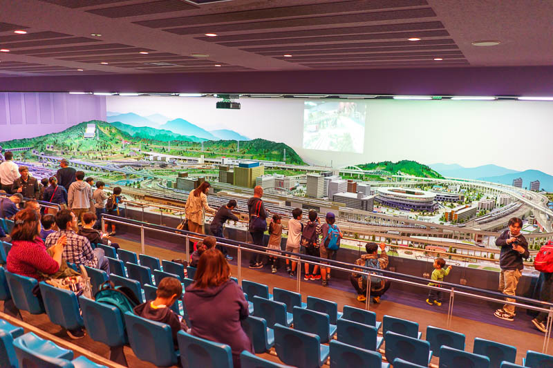 Of course I am back in Japan yet again - Oct and Nov 2018 - I liked the model railway stadium, but again I was told off for taking photos despite 50 other (Japanese) people taking photos. Were they concerned I 