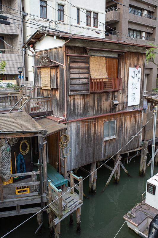 Japan for the 9th time - Oct and Nov 2019 - I assume these were the old houses of old fisherman. Probably all craft beer places now, or vape huts.