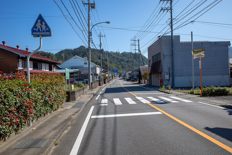Japan-Tokyo-Hiking-Mount Kuratake - Here is the little village of Torisawa. As you can see from the above photo, they have a 7-eleven from where you can buy calorie mate and pocari sweat