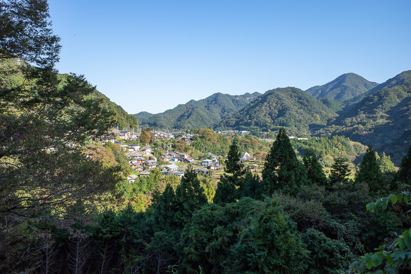 Japan for the 9th time - Oct and Nov 2019 - And then I emerged down the side of a sandy cliff onto a road and was somewhere near Yanagawa. The start/end point of the hike had collapsed from eros